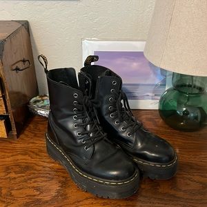 Zip Up Laced Chunky Docs